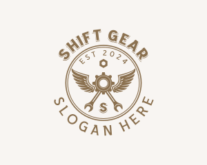 Mechanic Gear Automotive logo design