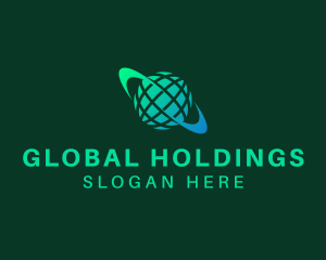 Technology Global Logistics logo design