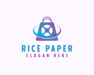 Ecommerce Shopping Bag logo design