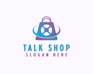 Ecommerce Shopping Bag logo design