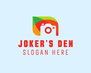 Colorful Camera Photography Logo