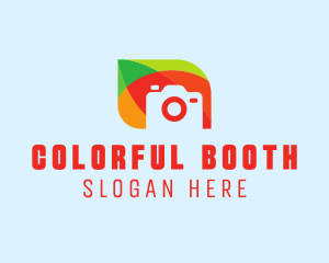 Colorful Camera Photography logo design