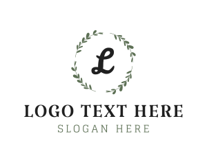 Flower Wreath Wedding Planner logo