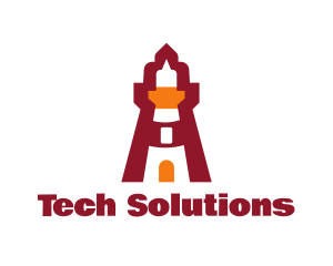 Red Lighthouse Tower logo