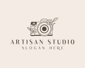 Camera Photographer Studio logo design