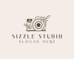 Camera Photographer Studio logo design