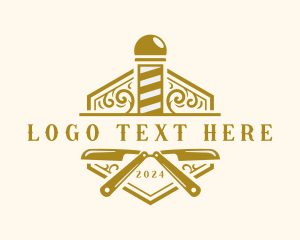 Stylist Razor Barber Shop logo