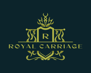 Royalty Crest Monarch logo design