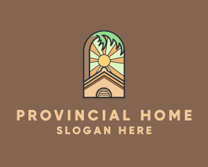 Summer Vacation House logo design