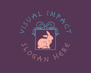 Bunny Rabbit Gift logo design