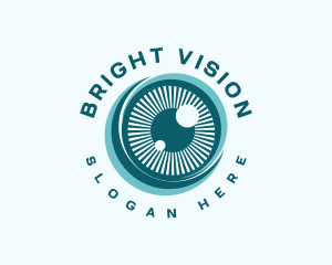 Vision Eye Lens logo design