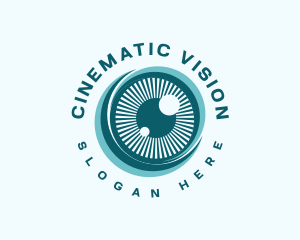 Vision Eye Lens logo design