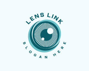 Vision Eye Lens logo design