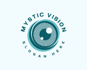 Vision Eye Lens logo design