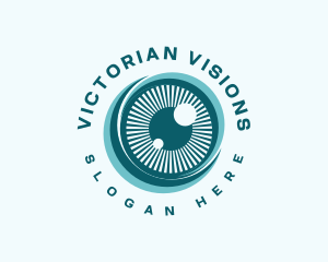 Vision Eye Lens logo design