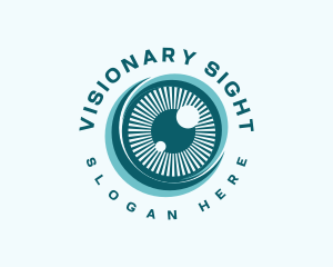 Vision Eye Lens logo design