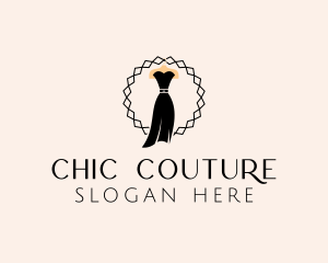 Dress Fashion Boutique logo design