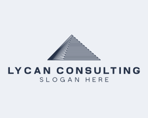 Architect Pyramid Agency logo design