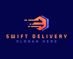 Arrow Delivery Logistics logo design