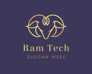 Deluxe Golden Ram logo