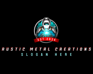 Metal Welding Fabrication logo design