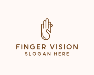 Four Fingers Hand logo