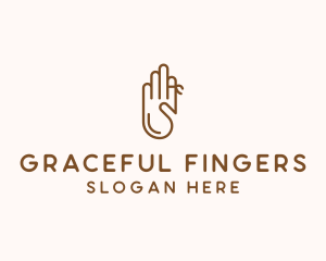 Four Fingers Hand logo