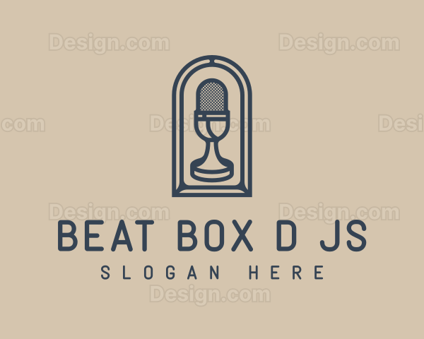 Deluxe Microphone Studio Logo