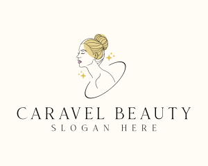 Beauty Skincare Woman logo design