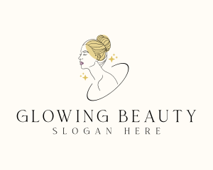 Beauty Skincare Woman logo design