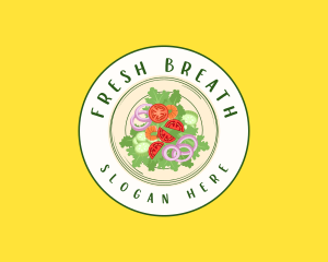 Healthy Salad Kitchen logo design