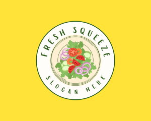 Healthy Salad Kitchen logo design