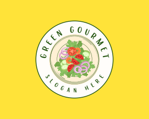 Healthy Salad Vegetarian logo