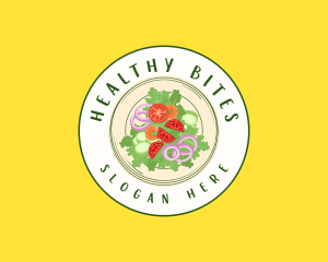 Healthy Salad Kitchen logo design