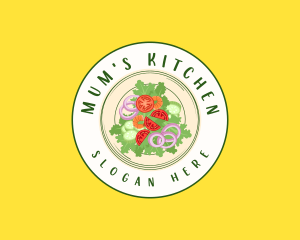 Healthy Salad Kitchen logo design