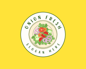 Healthy Salad Kitchen logo design