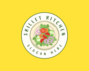 Healthy Salad Kitchen logo design