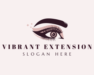 Beauty Eyelashes Salon logo design