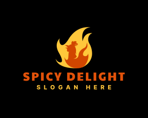Spicy Chicken Fire logo