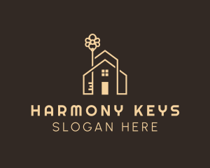 House Key Residence logo design