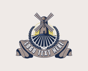 Windmill Rural Countryside logo