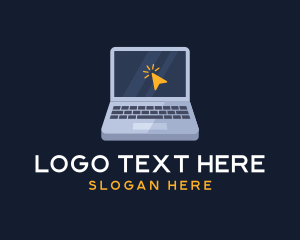 Laptop Tech Computer logo