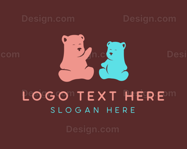 Cuddly Bear Toy Logo