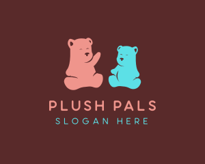 Cuddly Bear Toy  logo design