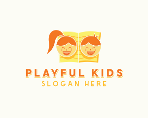 Kids Book Storytelling logo design