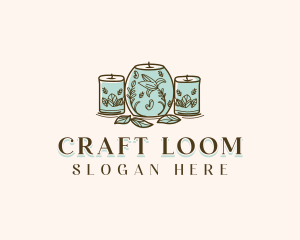 Handmade Candle Design Craft logo design