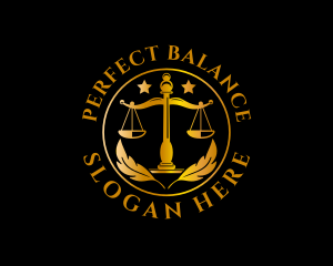 Justice Legal Firm logo design