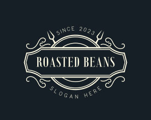 Luxury Gastropub Roast logo design