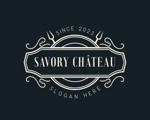 Luxury Gastropub Roast logo design