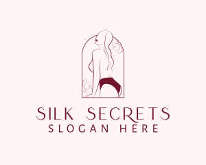 Pink Sexy Lingerie logo design